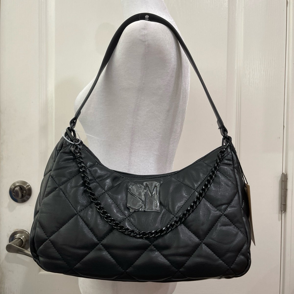 Steve Madden Blk/Blk BPauli LG Bag