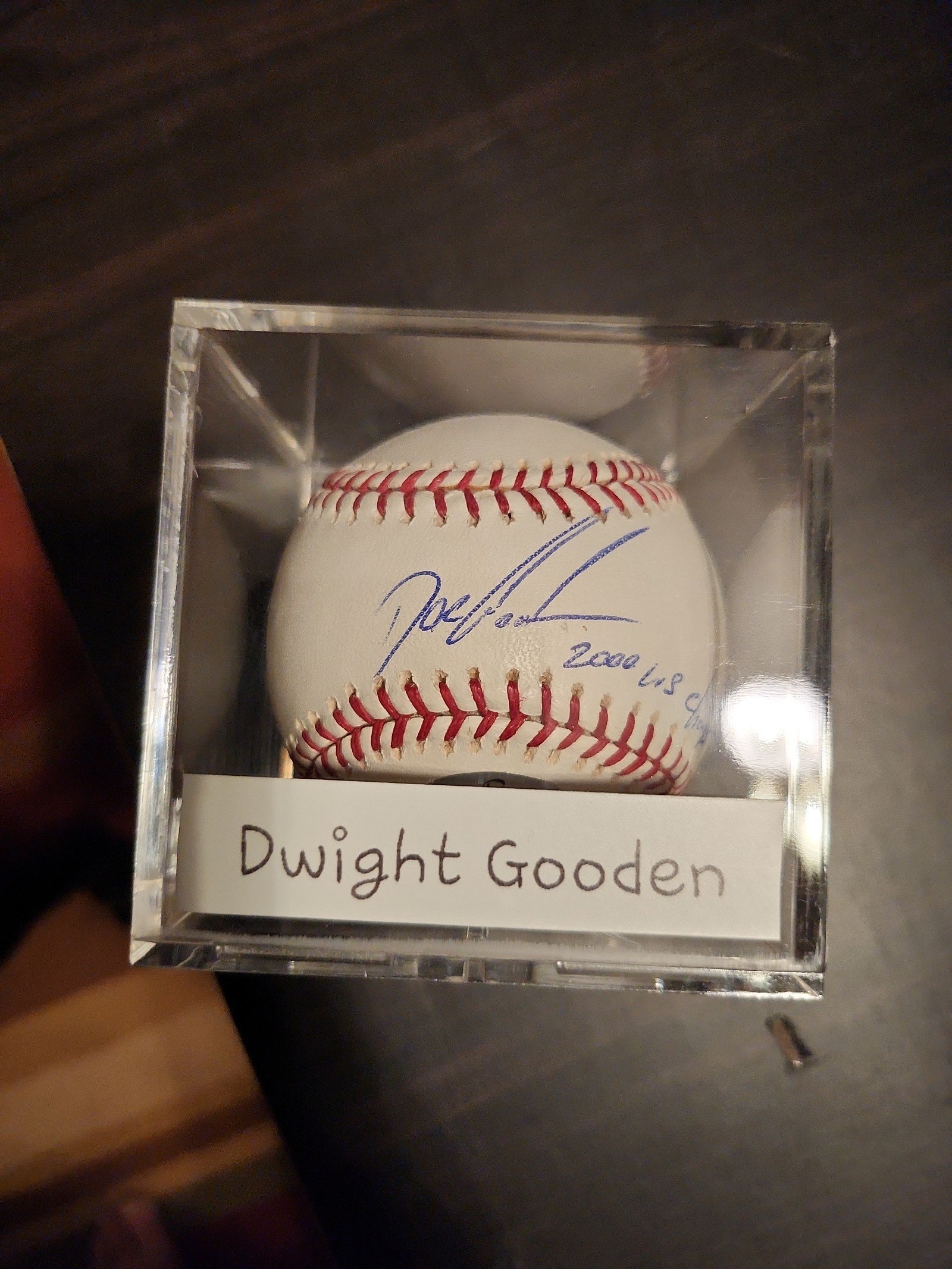 Dwight Gooden Signed Baseball