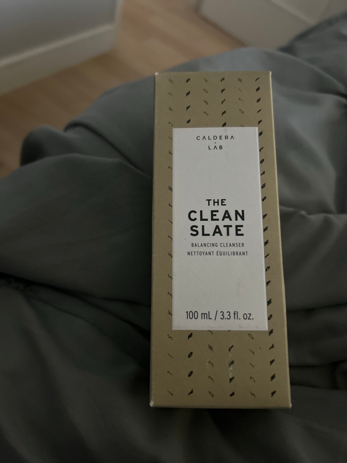 Caldera + Lab The Clean Slate | Men's Organic Foaming Facial Cleanser for Dry, S