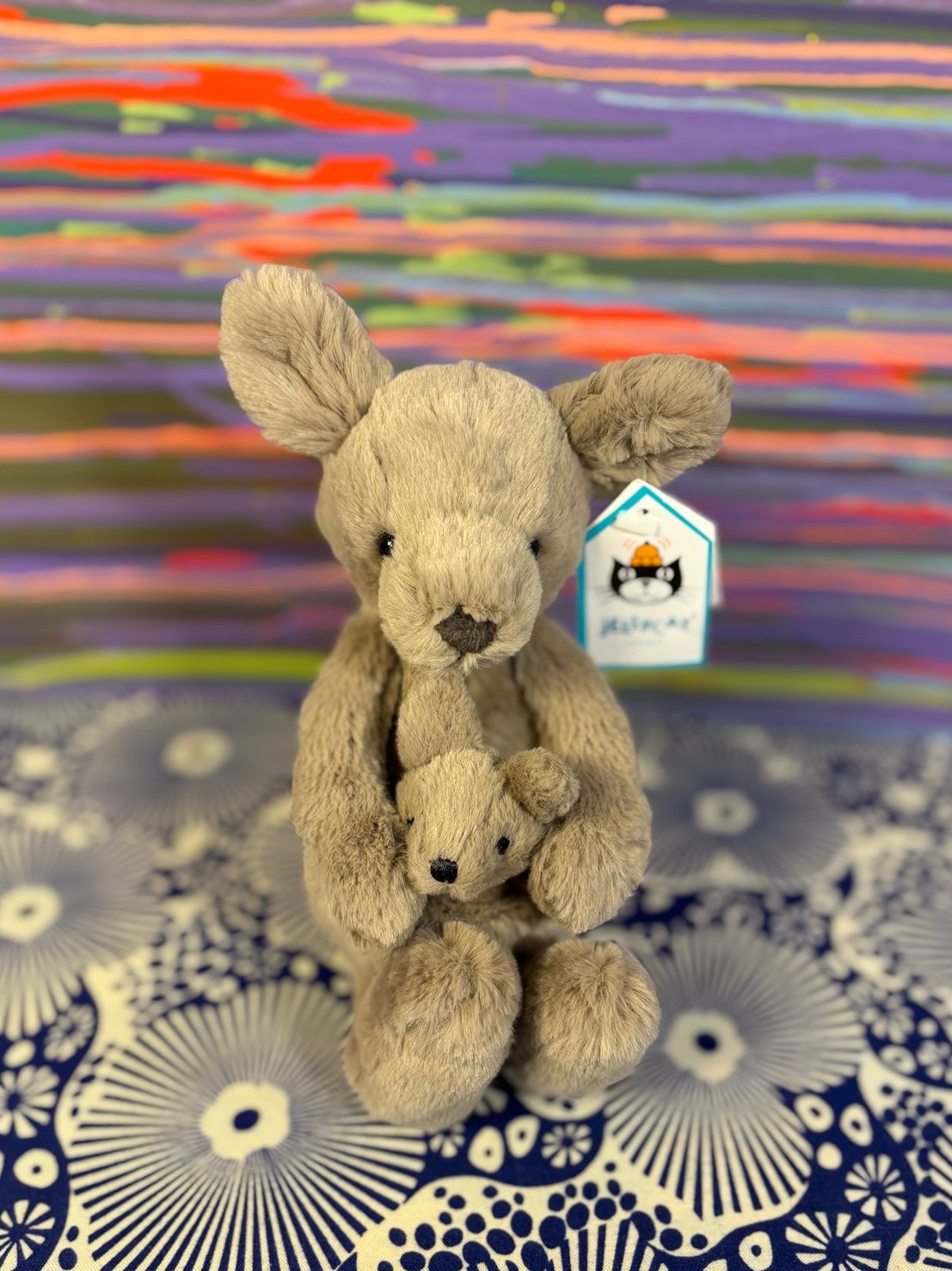 NWT Jellycat Small Kara Kangaroo! Retired! Fast Shipping!*