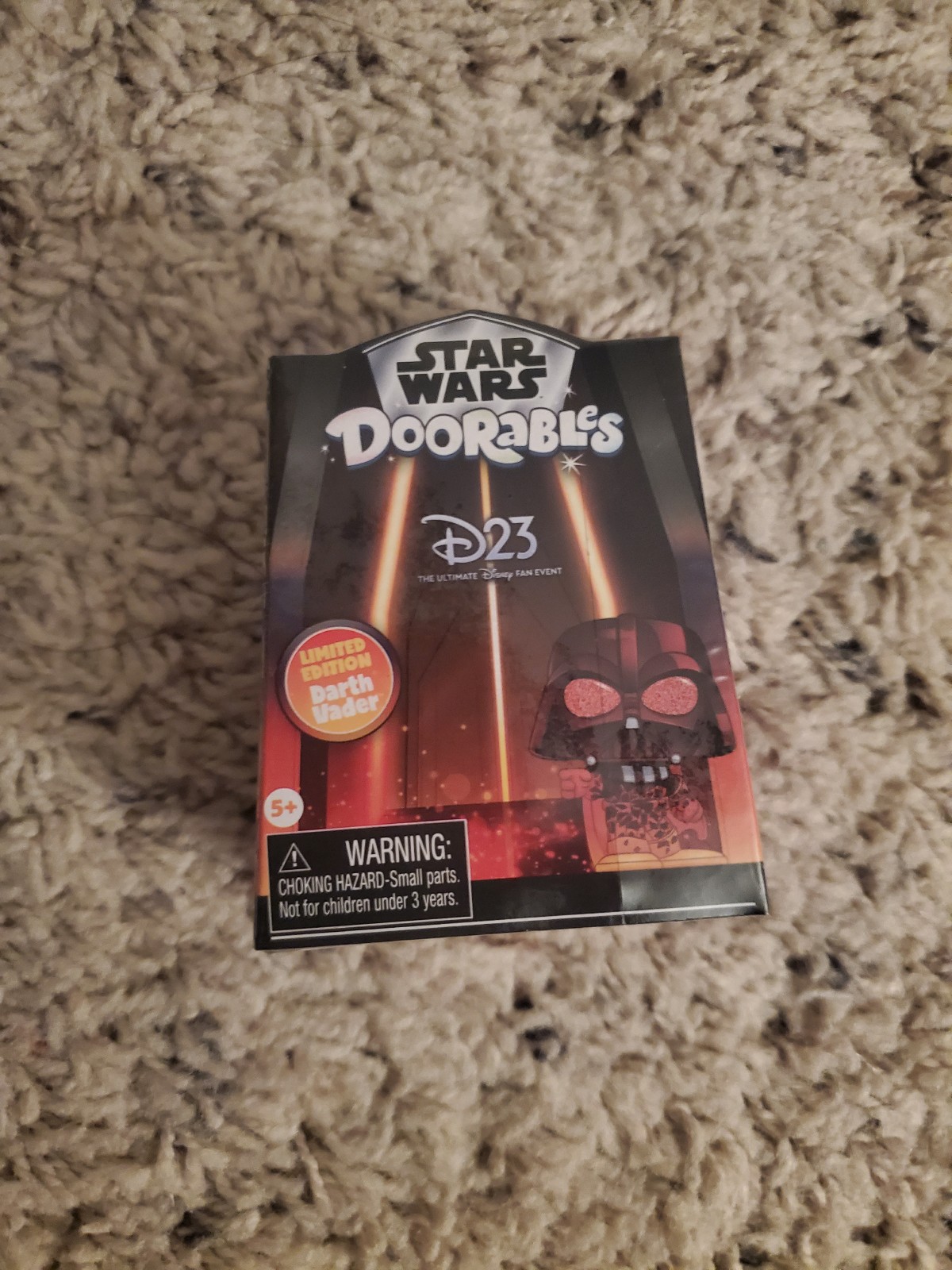 SDCC 2025 UCC Star Wars Doorables Lava Darth Vader Box LE 2000