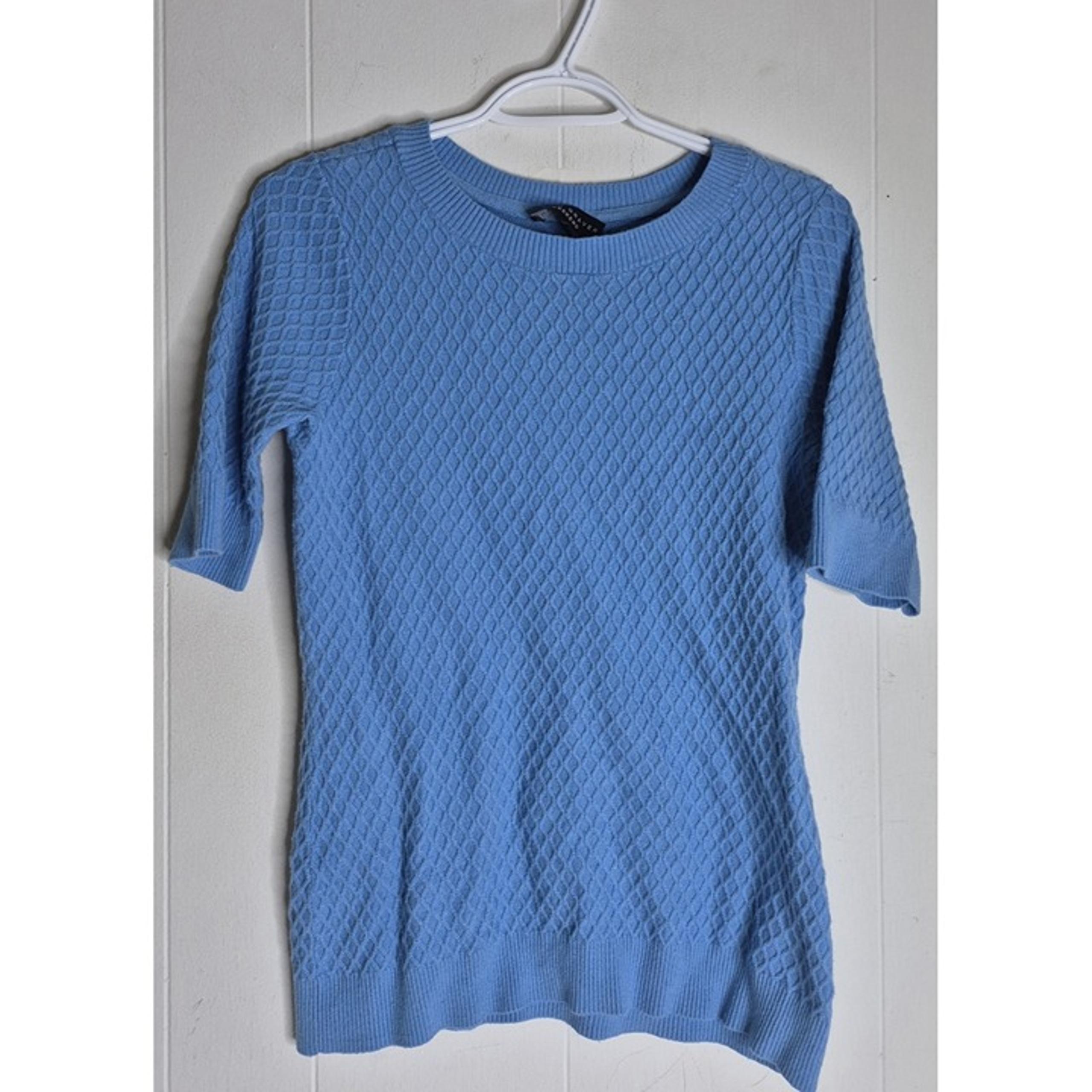 Susan Graver Weekend Short Sleeve Pullover Sweater Women's Size XS