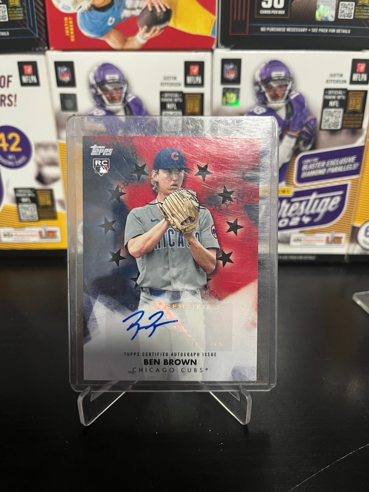 Tops 2024 update series Ben Brown autograph /199 RC