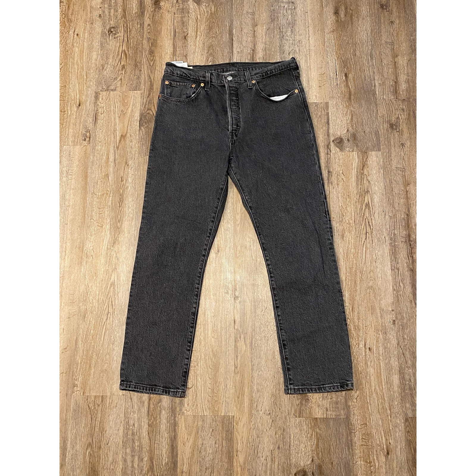 Levi's Premium Womens 501 Original Stretch Cropped Jeans Size 31