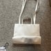 White medium Telfar bag