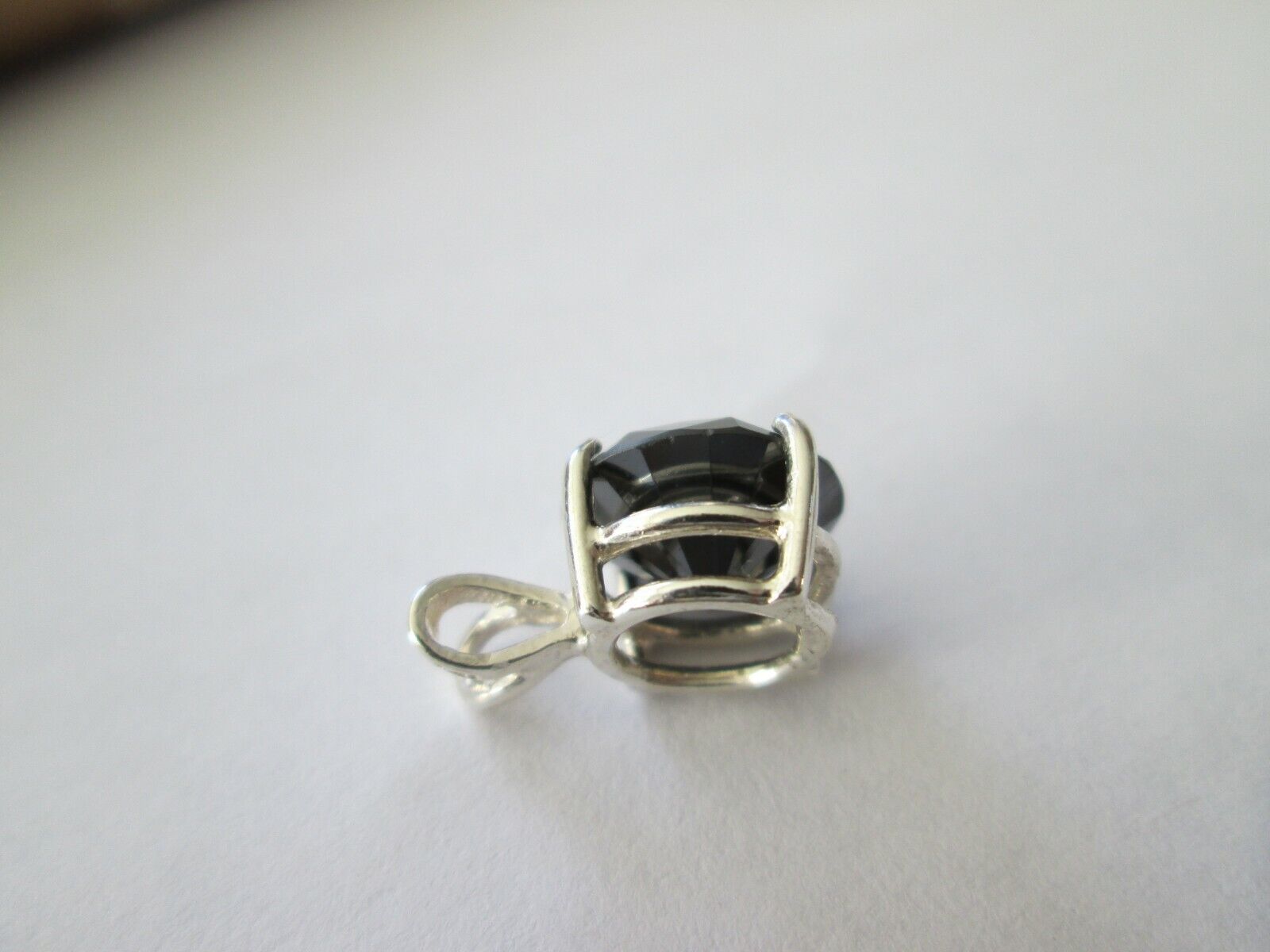 2.90ct BLACK DIAMOND NECKLACE,CERTI FICATE OF AUTHENTICITY,F REE DIAMOND TESTER