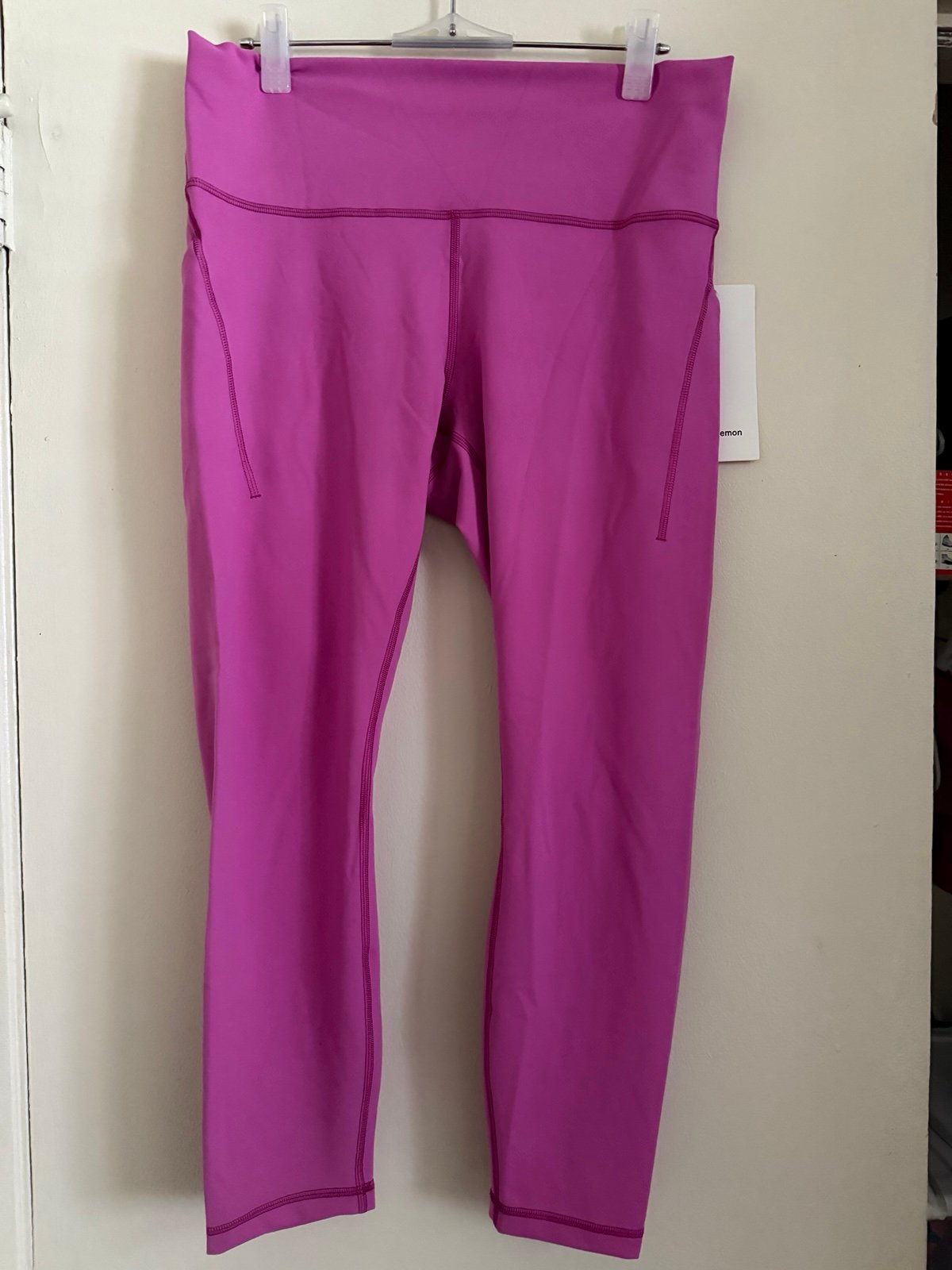 NWT Size 14 Lululemon Wunder Train HR Legging 25” pockets PPKT