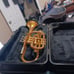 King 603 cornet brass trumpet with instrument case