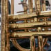 King 603 cornet brass trumpet with instrument case