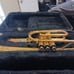 King 603 cornet brass trumpet with instrument case