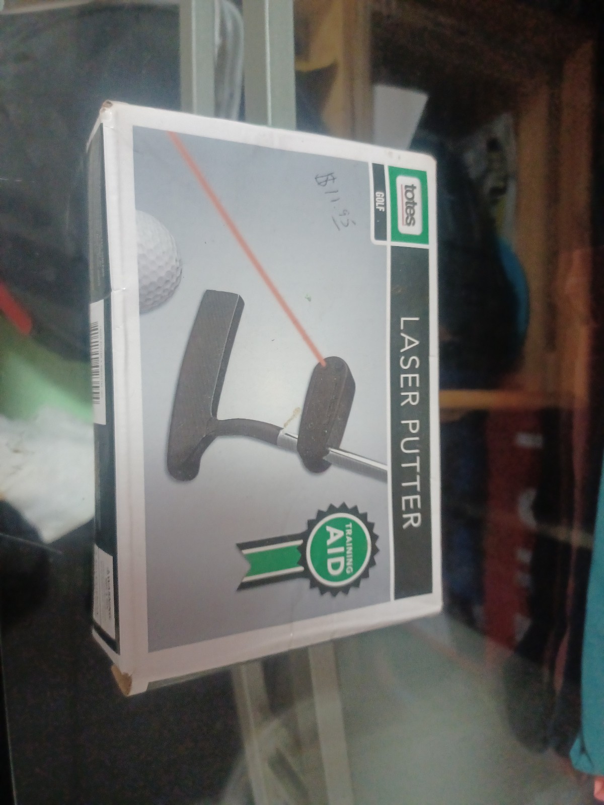 Laser putter