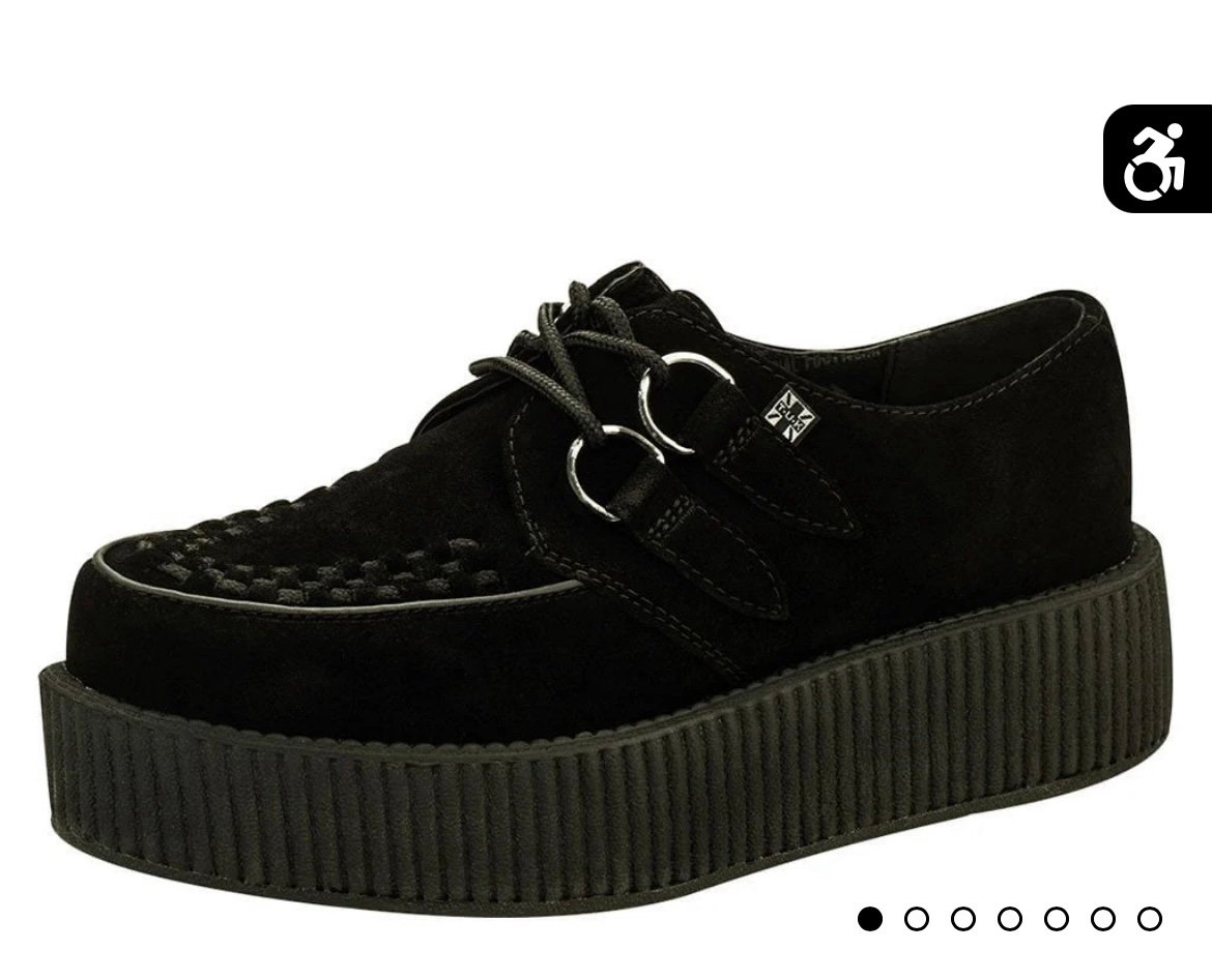 T.U.K viva mondo suede creepers