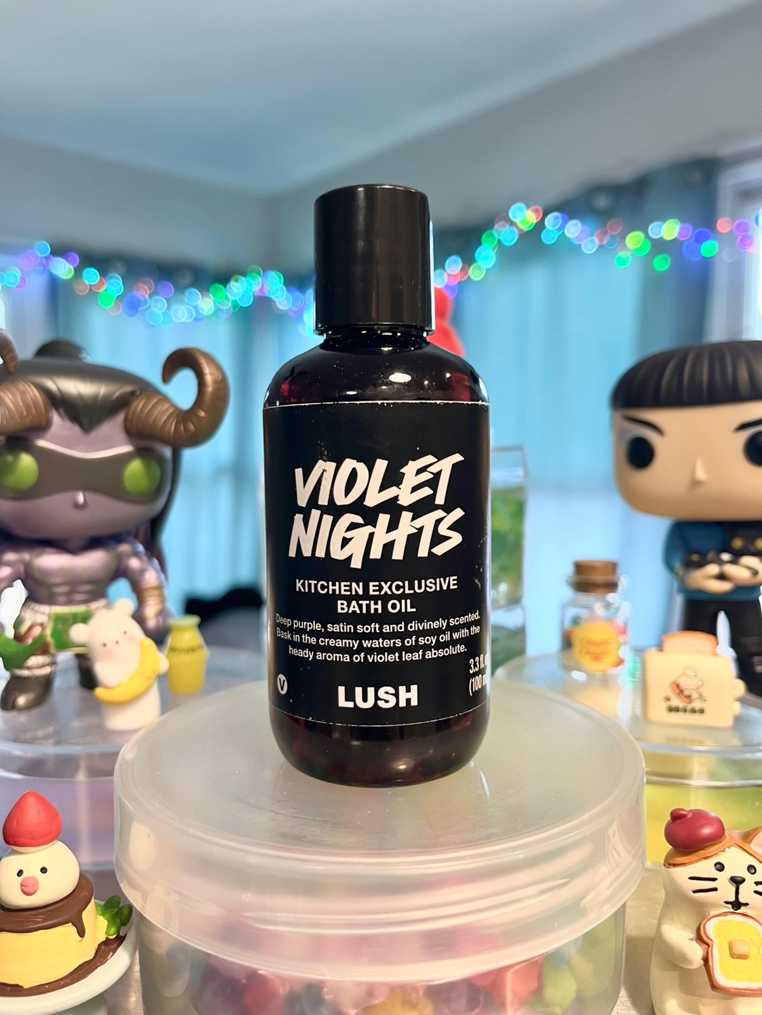 LUSH Violet Nights Bath Oil
