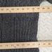 Inis Crafts 100% Merino Wool Long Cardigan Sweater Medium Irish Knit Chunky Gray