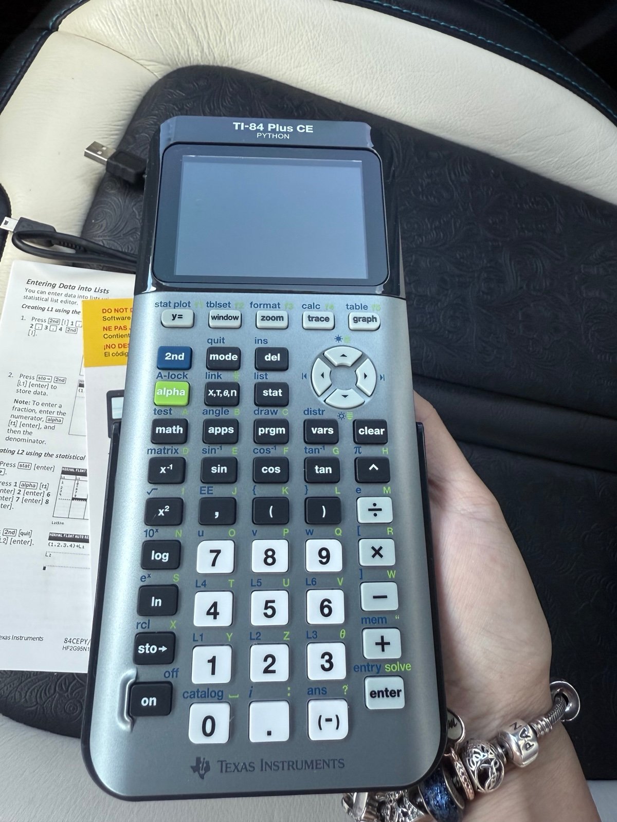 Texas Instrument calculator