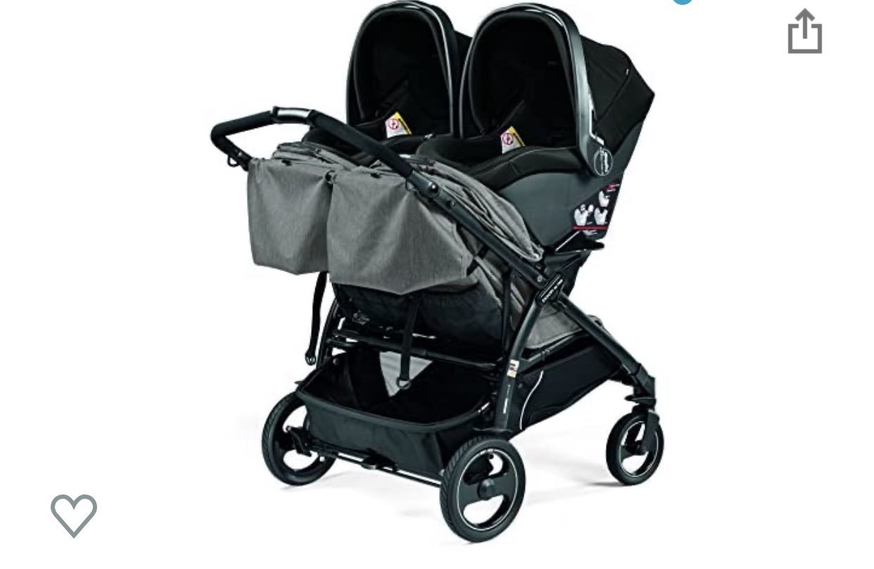 peg perego book double stroller