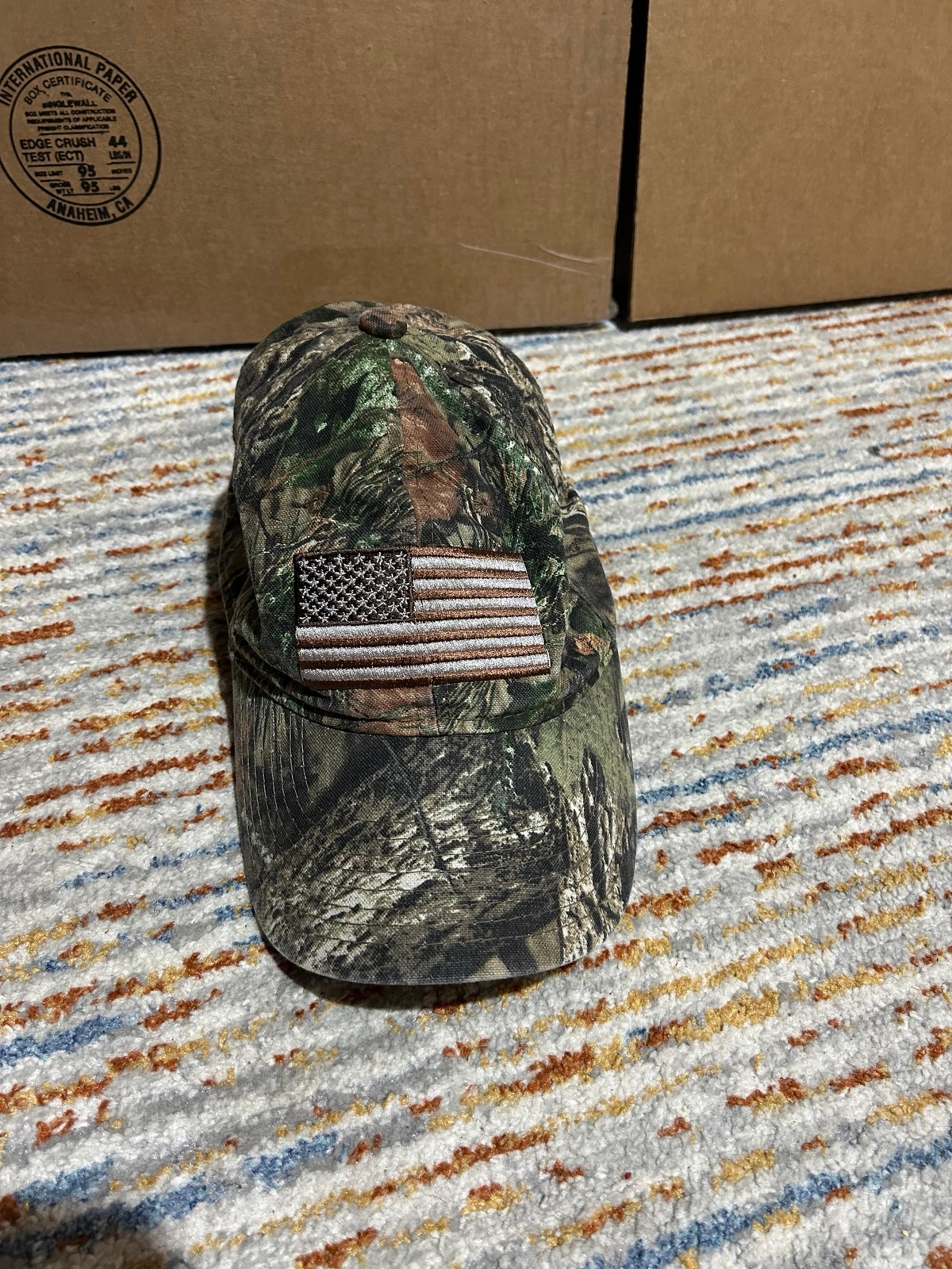 Camo American Flag Hat