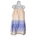 LEMLEM Womens Jelba Fringed Striped Cotton Mini Dress Pastel Pink Size Small