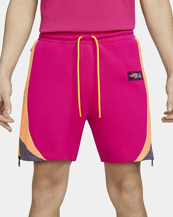 Nike Jordan 23 Engineered Fleece Shorts Fireberry Citron CZ4822-615 Mens XL NEW