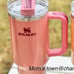 Winter Berry Shimmer Stanley 40oz tumbler