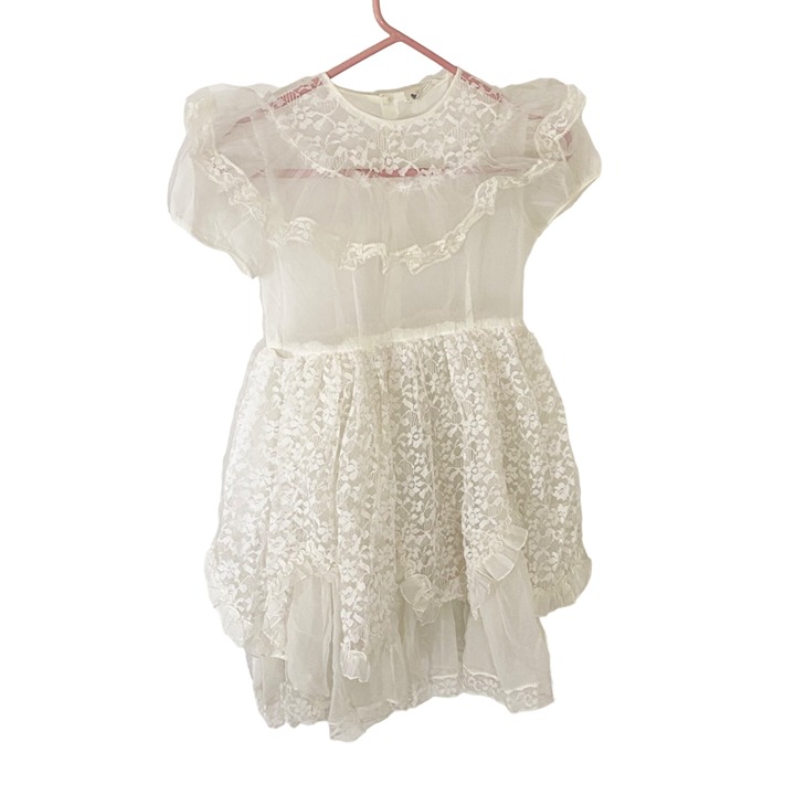 Vintage 1950's First Lady of The Party By Merry Girl - Girls Mesh Dress - No Siz