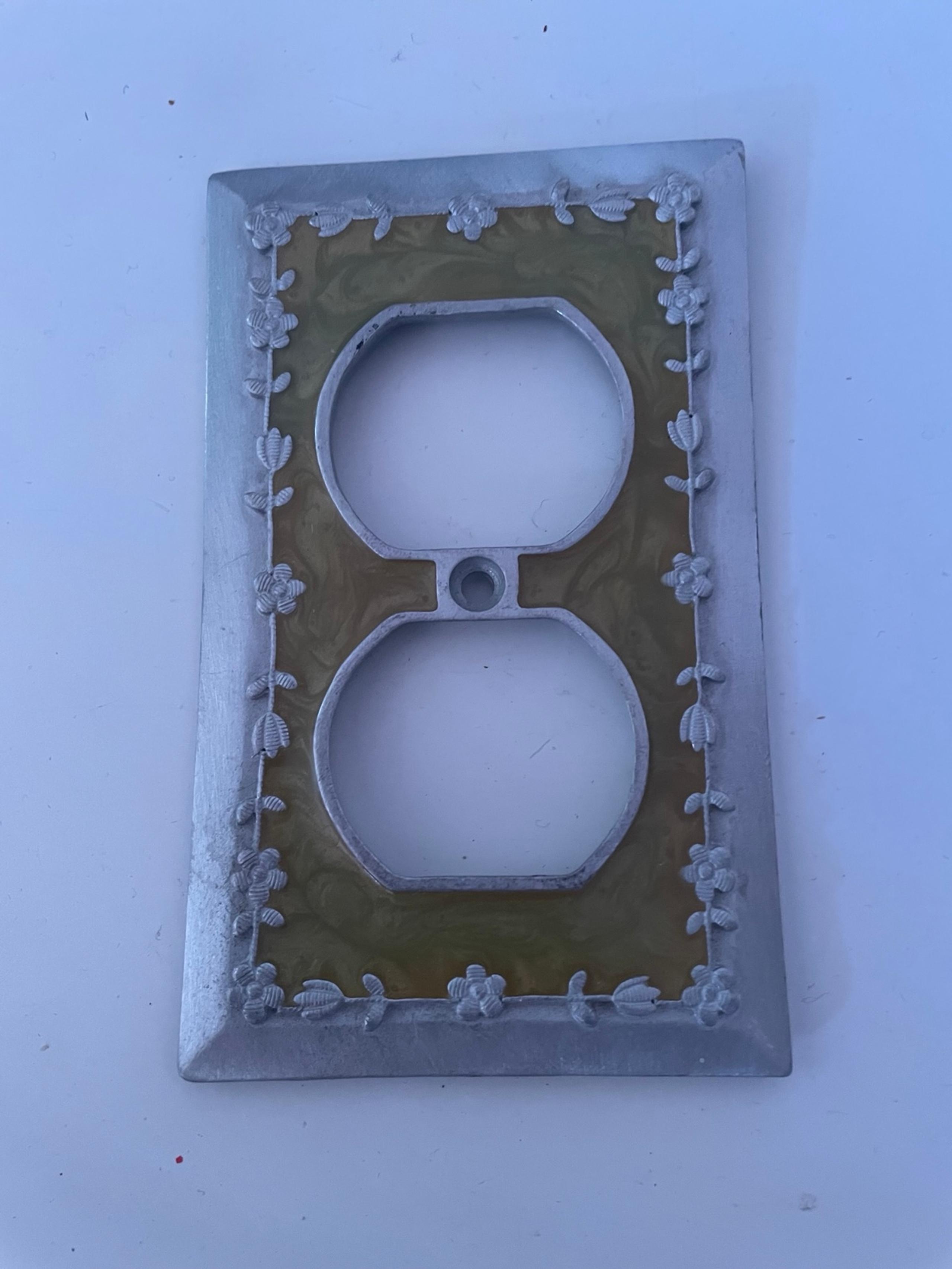 Anthropologie Decorative Outlet Wall Plate