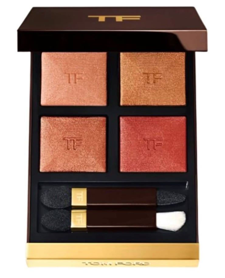 Tom Ford Eye Color Quad - 41 Peach Dawn (Shimmering Peach, Golds & Auburn) - .21