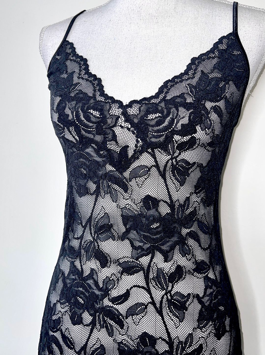 Victoria’s Secret Goth Rose Slip Dress