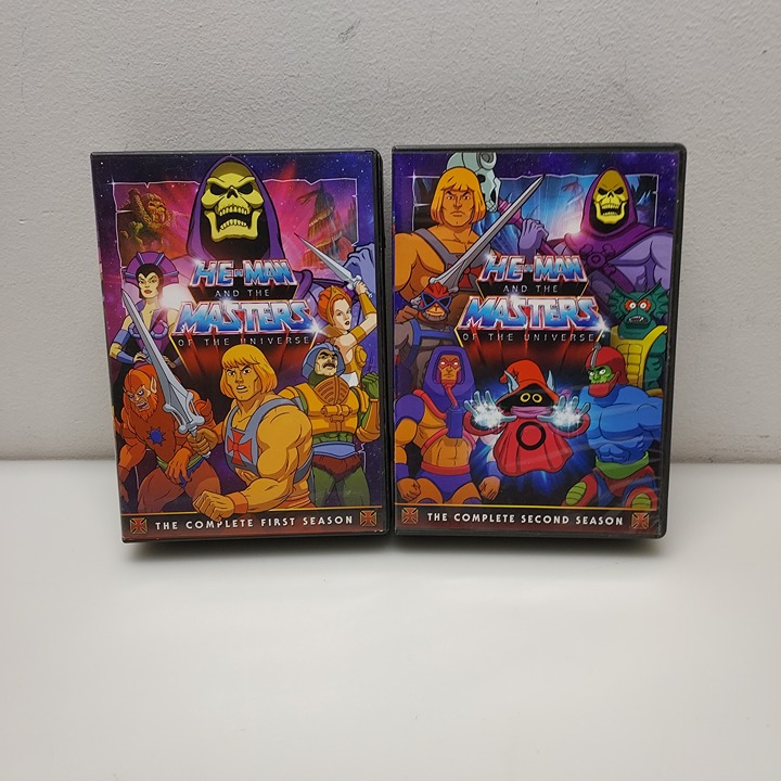 HE-MAN AND THE MASTERS OF THE UNIVERSE COMPLETE ORIGINAL SERIES SEASON 1 & 2 DVD