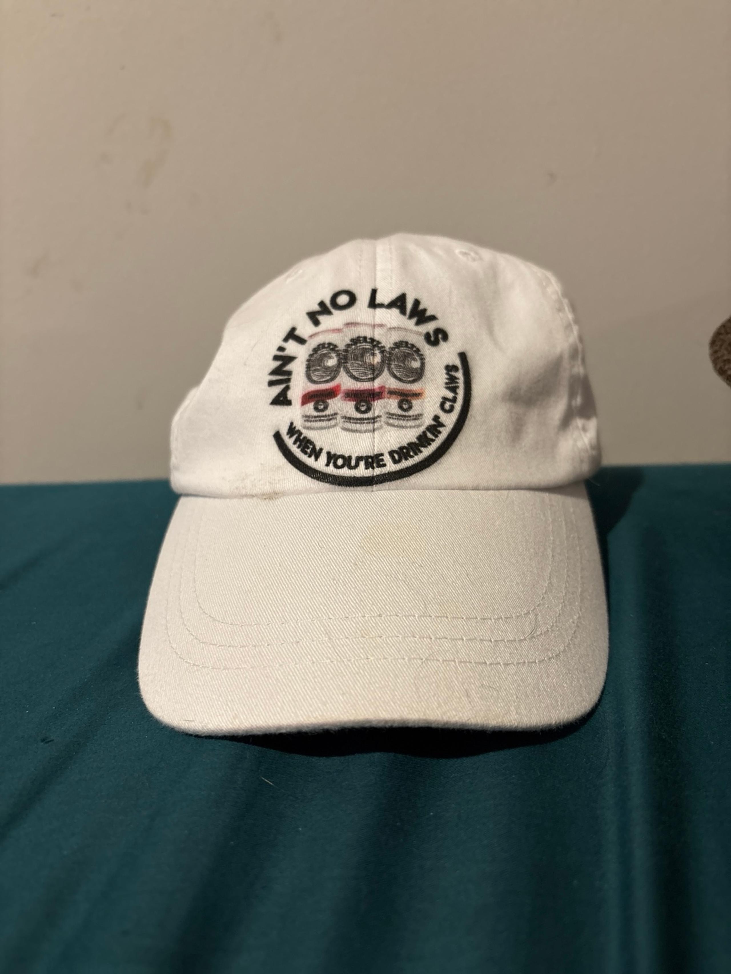 Vintage Adam’s white claw hat