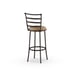 NEW 3 Pack Adjustable 24 or 29 Bronze Swivel Barstool, Tan Microfiber Seat