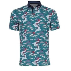 Greyson Golf Polo Shirt Wolf Slayer Polo Jungle Mens XL