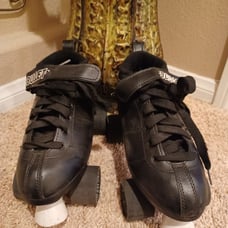 Black Men's Roller Skates (Size 8 US)