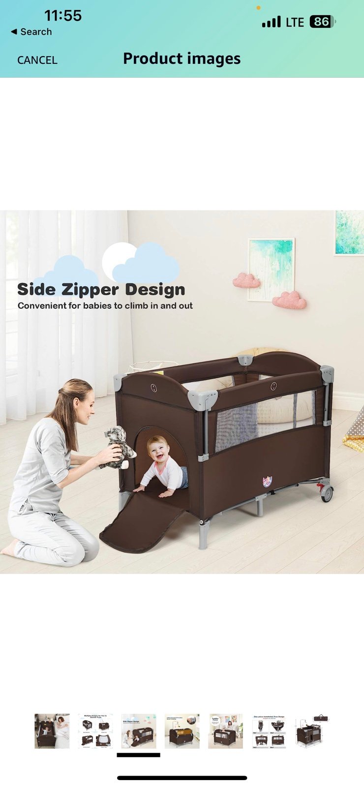 Baby joy 5 in 1 pack and play