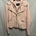 Guess Blush Pink Moto Jacket Large