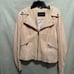 Guess Blush Pink Moto Jacket Large