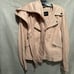 Guess Blush Pink Moto Jacket Large