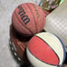 Lot of 3 Basketballs Wilson and Others