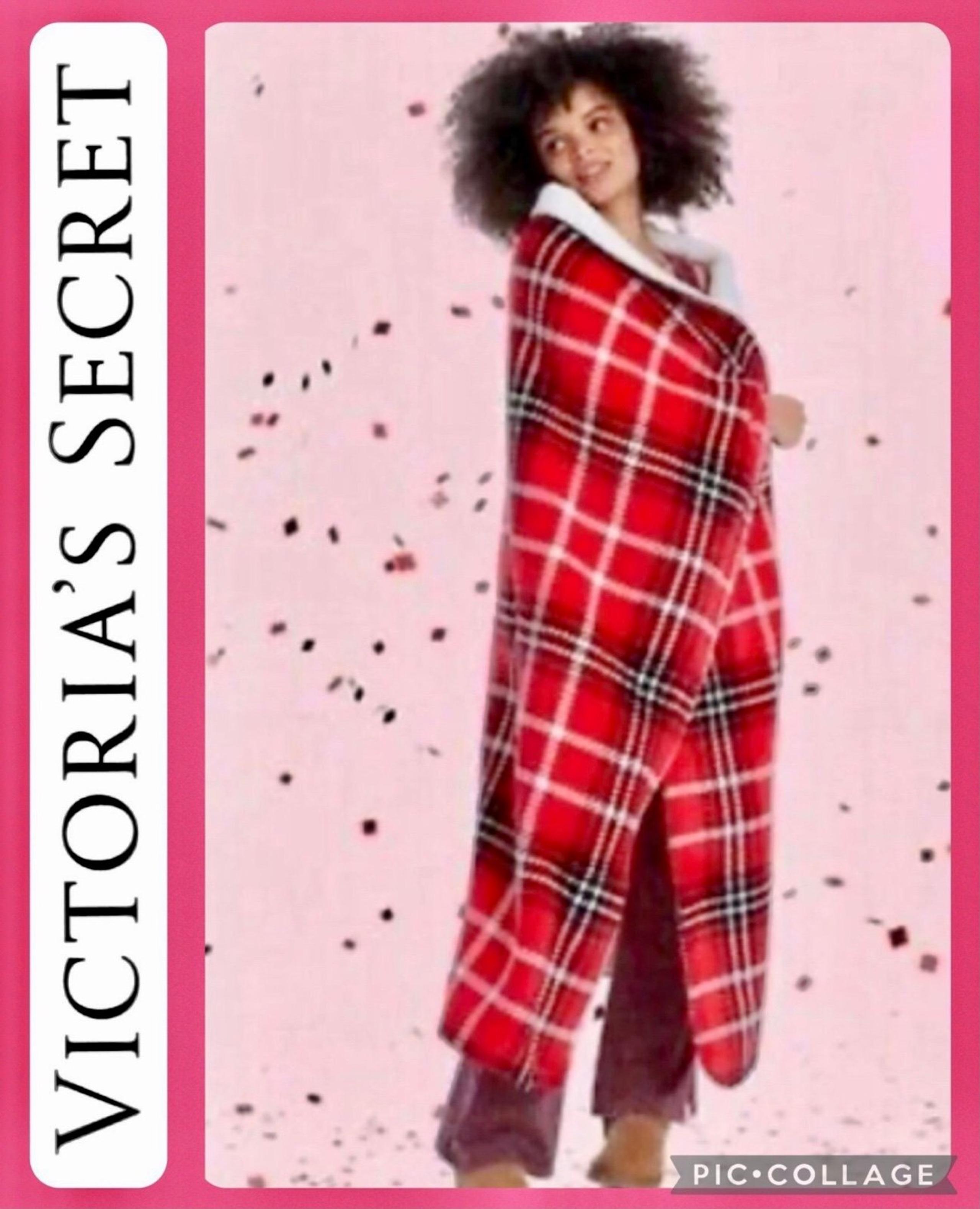 Victoria's Secret PINK Plaid Throw