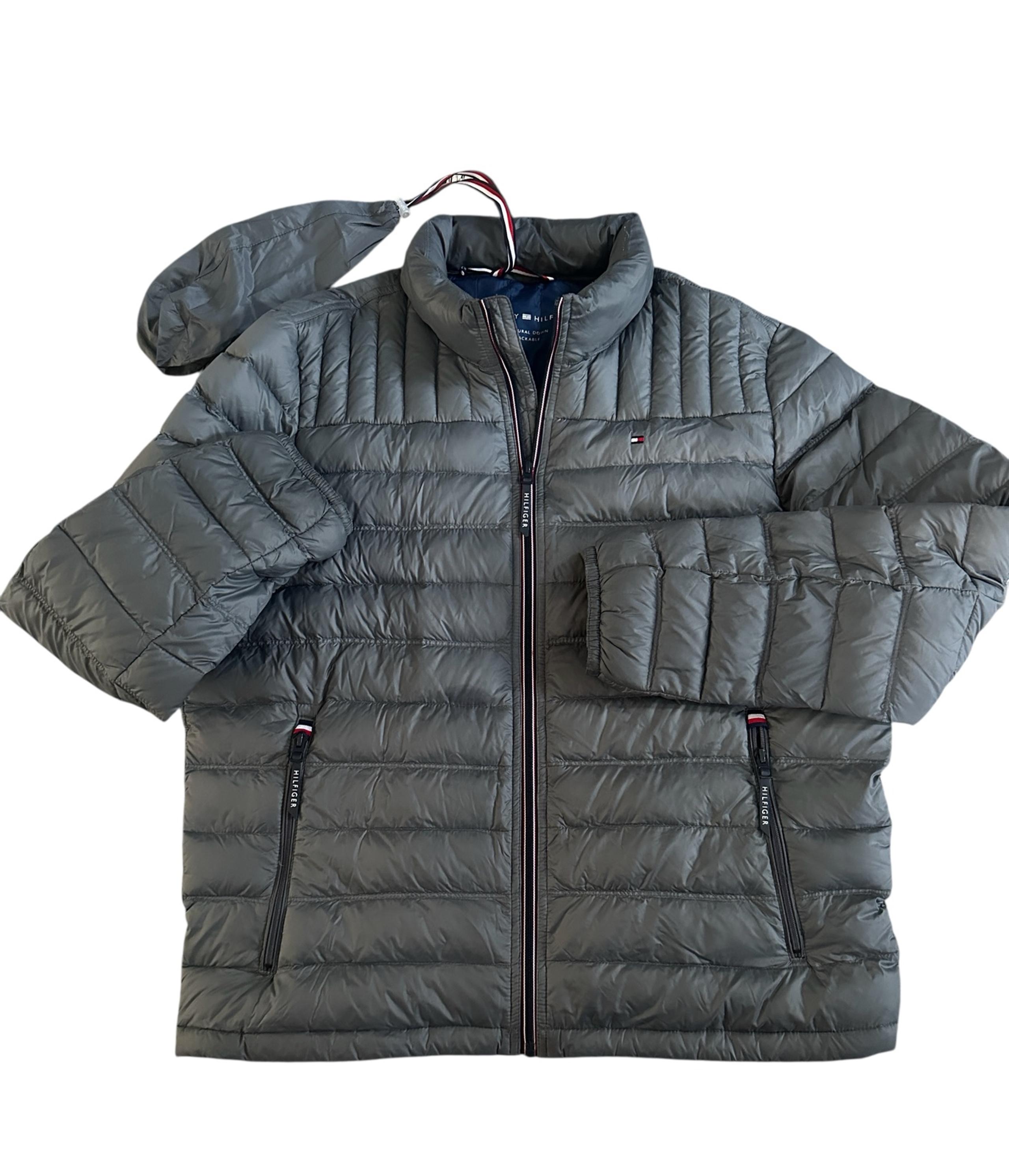 Natural Down Packable Puffer Jacket Coat Men’s XL - Tommy Hilfiger