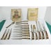 Sheffield English Golden Prestige Treasure Chest Cutlery Set Stainless 19 Pc.