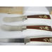 Sheffield English Golden Prestige Treasure Chest Cutlery Set Stainless 19 Pc.