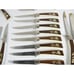 Sheffield English Golden Prestige Treasure Chest Cutlery Set Stainless 19 Pc.