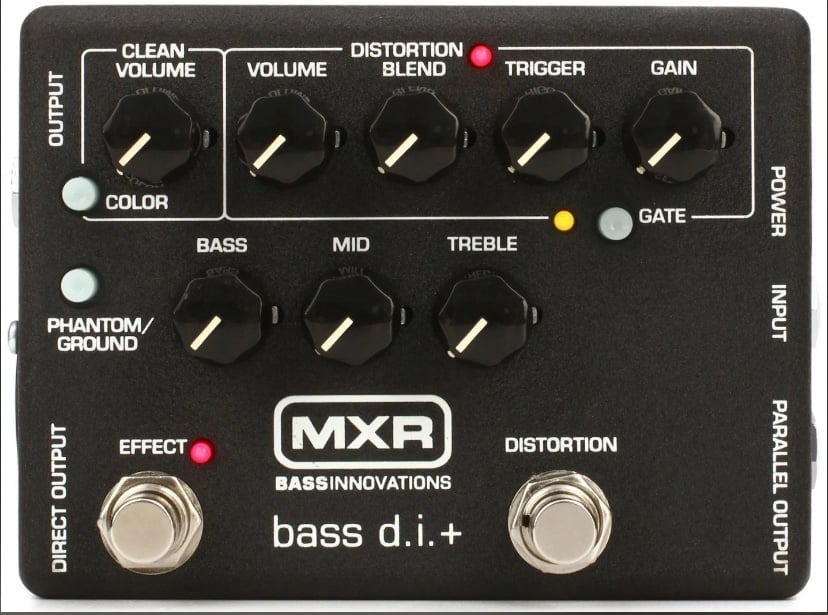 MXR M80 Bass D.I + Bass Distortion Pedal