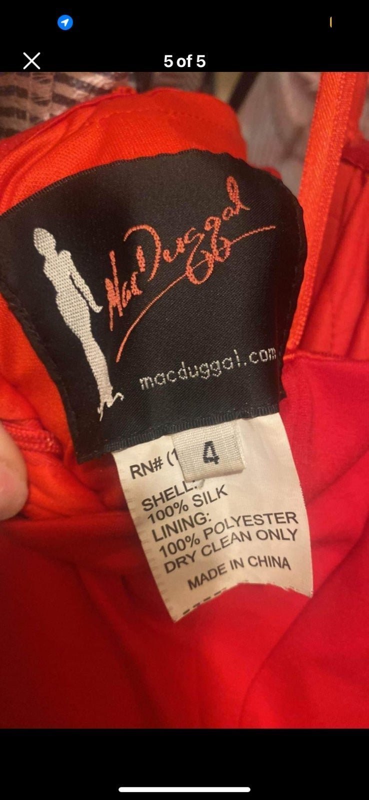 prom dress size 4