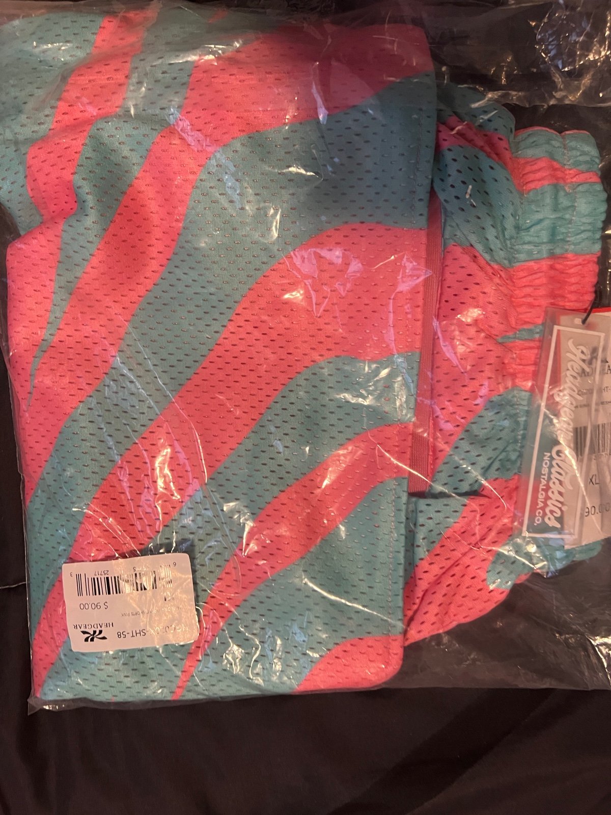 Pink and baby blue shorts XL