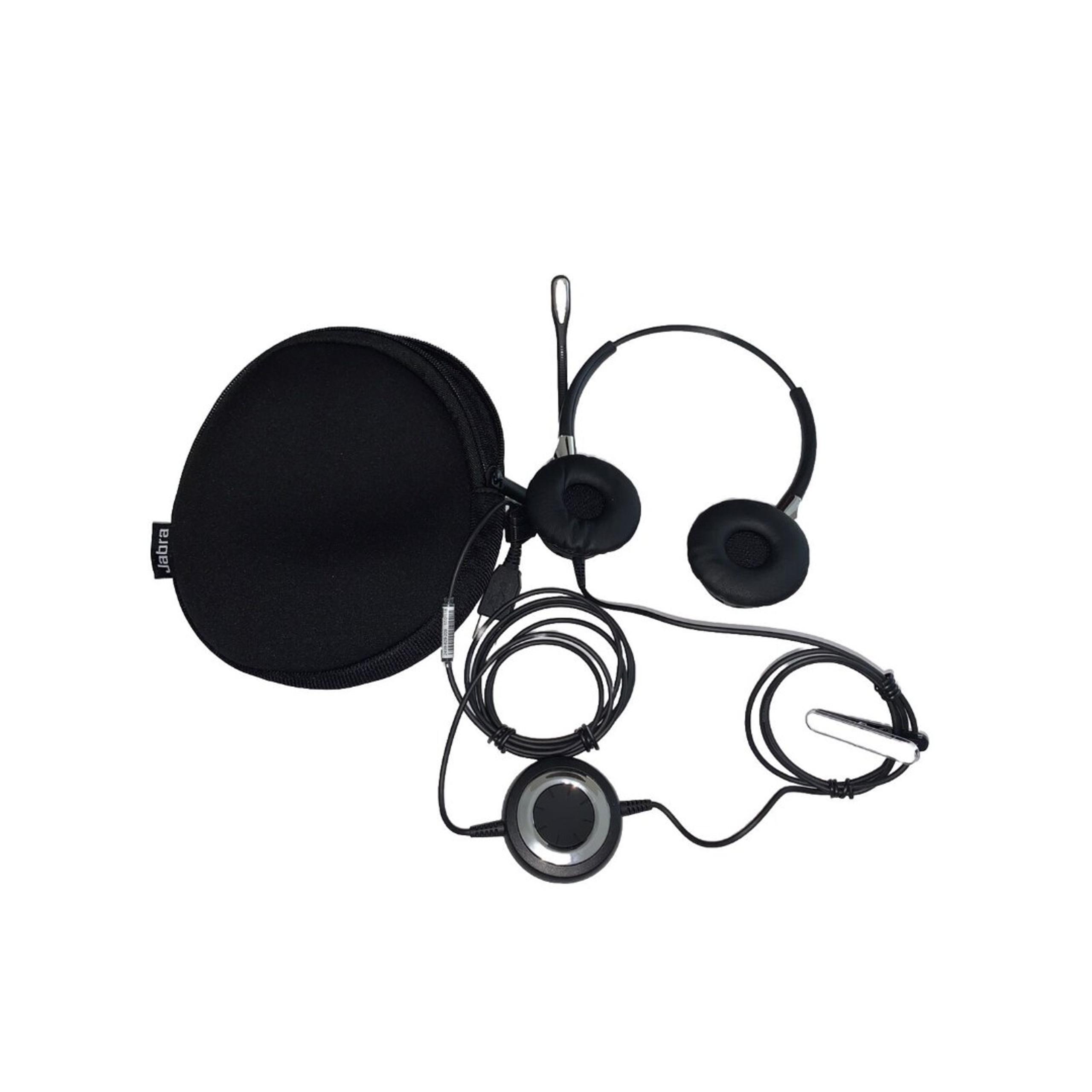 Jabra Hands Free BIZ 2400 II Duo USB 82 NC BT MS Bluetooth Headset 2499-823-209