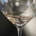 Set of 2 Gold Spiral Balloon Wine Glasses Handcrafted Mouth Blown In Poland