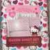 Hello kitty Valentine’s Day queen bed sheet set