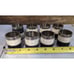 Pottery Barn Set of 8 Napkin Rings Oval Metal Silver Each Ring Weighs 3.7 Oz